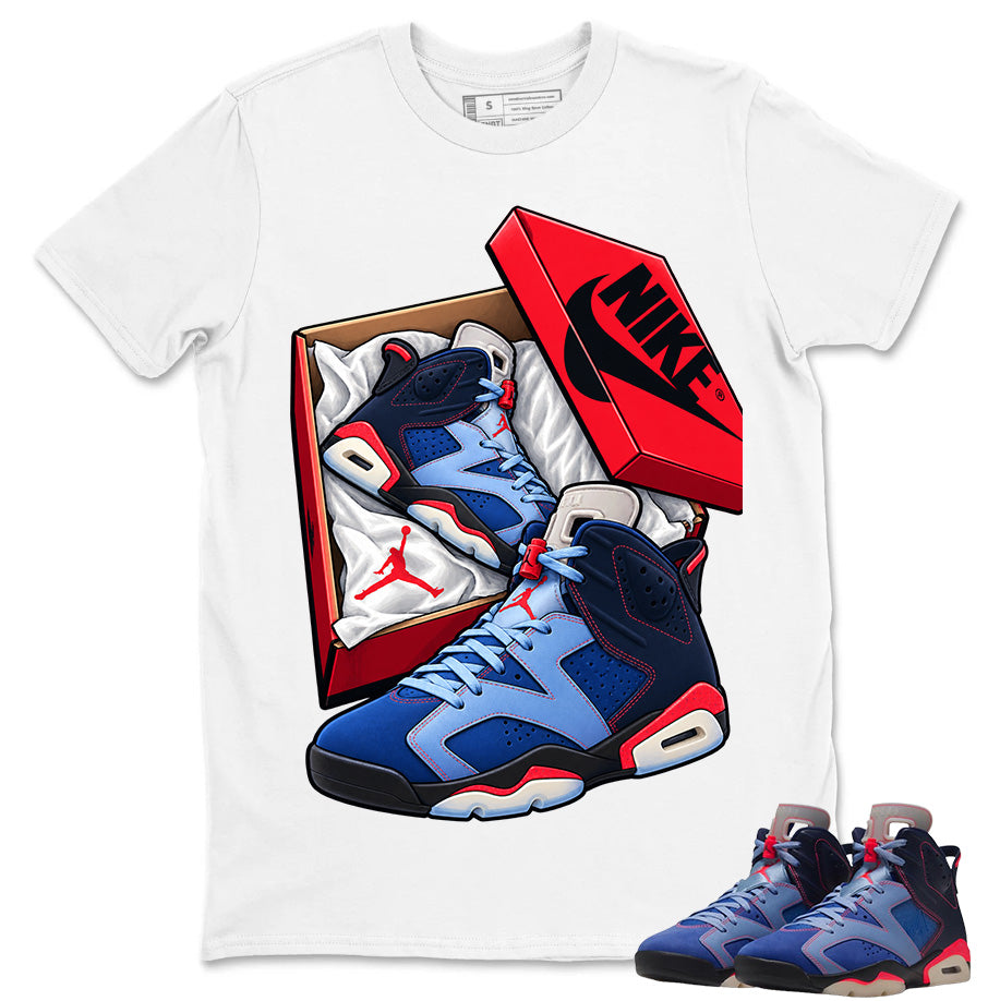 New Kicks Shirt To Match Air Jordan 6 x Awake NY Midnight Navy Unisex Cotton Graphic Tee