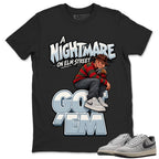 Nightmare On Elm Street Shirt To Match SB Air Force 1 x Yuto Unisex Cotton Graphic Tee