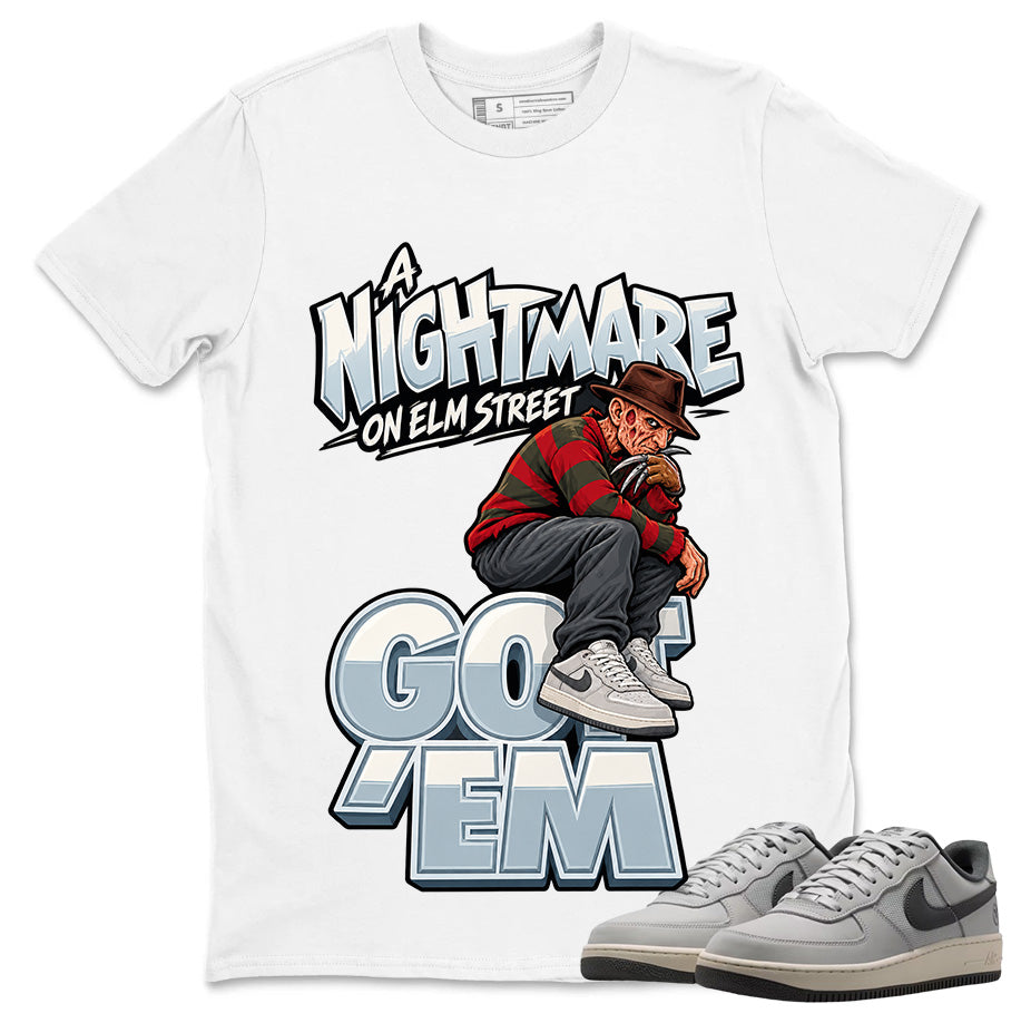 Nightmare On Elm Street Shirt To Match SB Air Force 1 x Yuto Unisex Cotton Graphic Tee