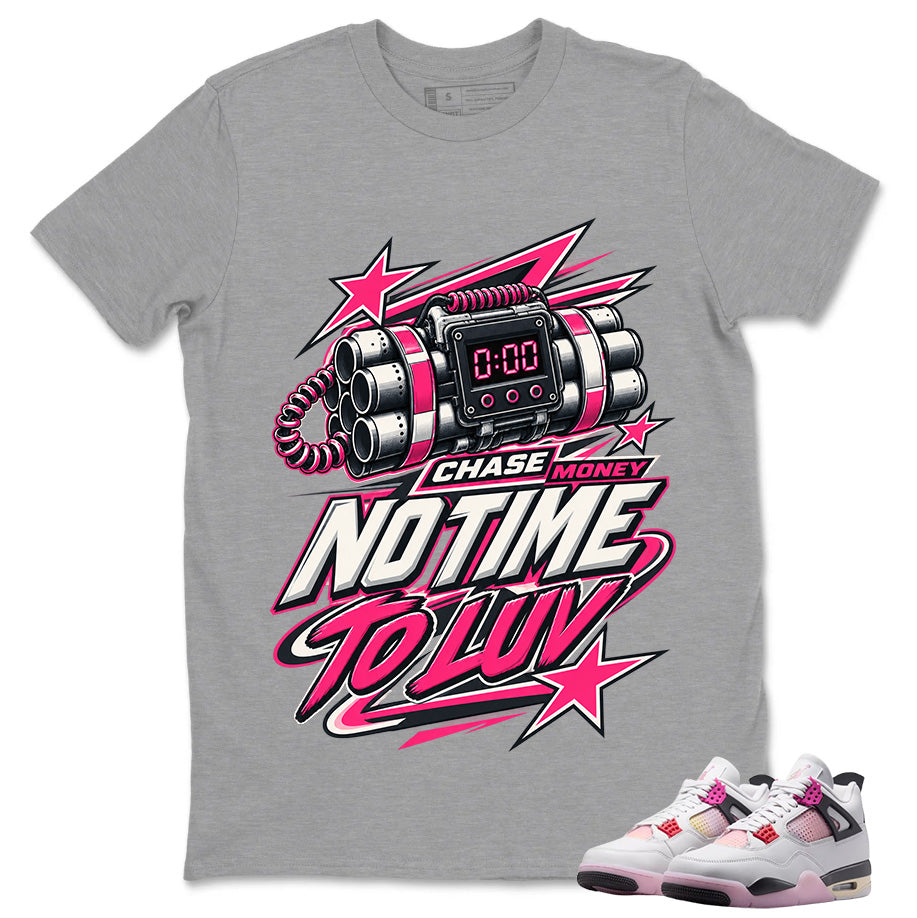 No Time To Love Shirt To Match Air Jordan 4 Comic Unisex Cotton Graphic Tee