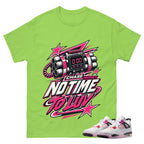 No Time To Love Shirt To Match Air Jordan 4 Comic Unisex Cotton Graphic Tee