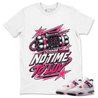 No Time To Love Shirt To Match Air Jordan 4 Comic Unisex Cotton Graphic Tee