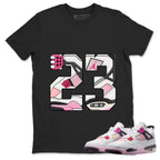 Number 23 Shirt To Match Air Jordan 4 Comic Unisex Cotton Graphic Tee