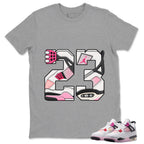 Number 23 Shirt To Match Air Jordan 4 Comic Unisex Cotton Graphic Tee