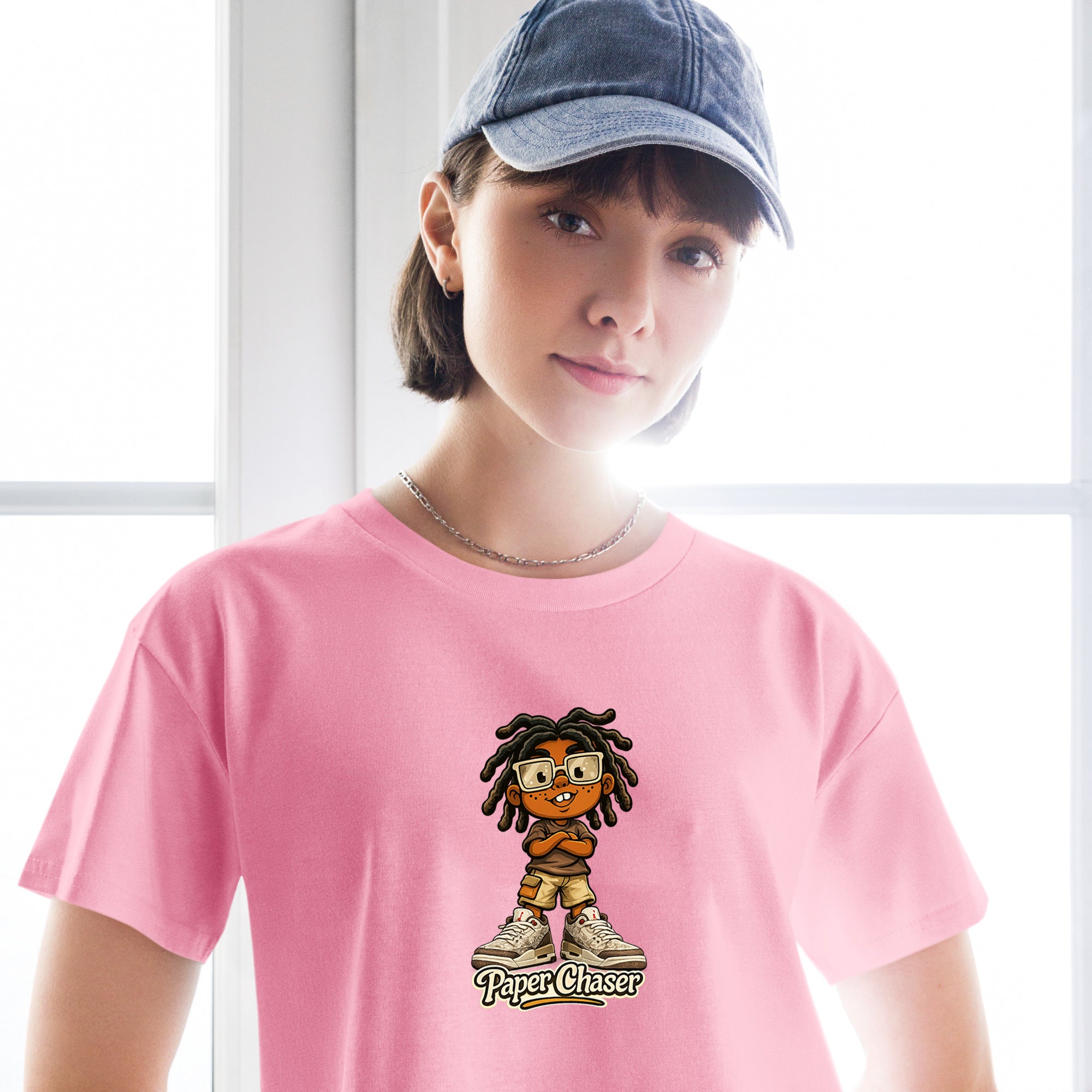 Paper Chaser Crop Top to Match Air Jordan3 Laser Women's Crop ZillyKick
