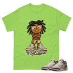 Paper Chaser Shirt To Match Air Jordan 3 Retro Laser Palomino Unisex Cotton Graphic Tee