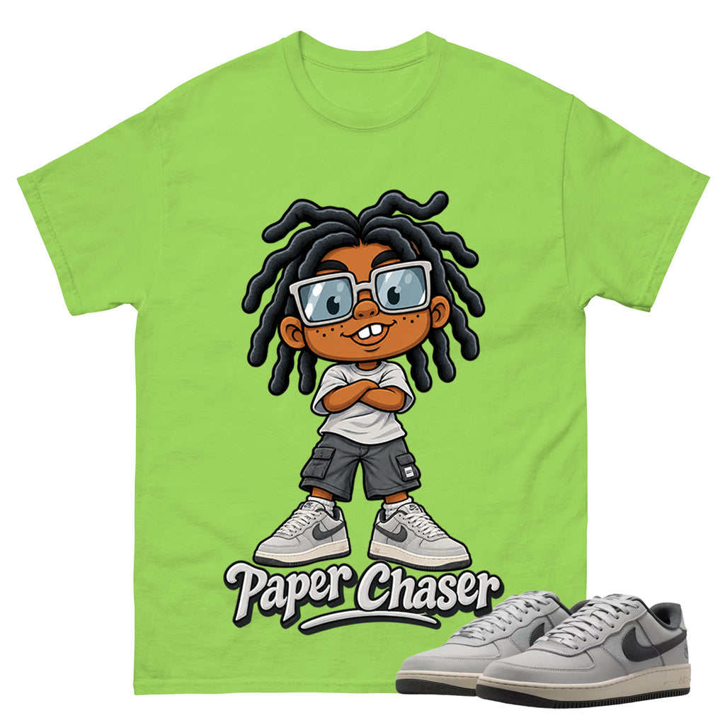 Paper Chaser Shirt To Match SB Air Force 1 x Yuto Unisex Cotton Graphic Tee