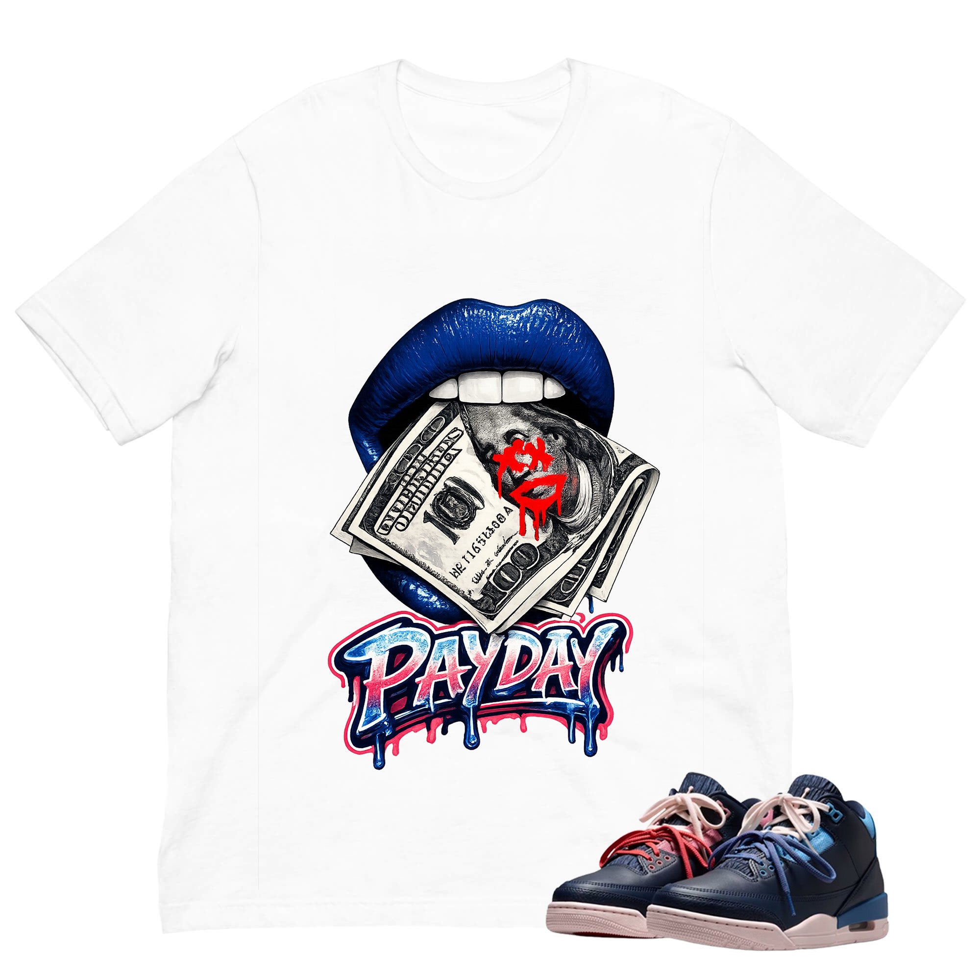 Pay Day Shirt To Match Air Jordan 3 Sports Renaissance Unisex Cotton Graphic Tee
