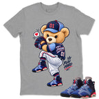 Play Hard Shirt To Match Air Jordan 6 x Awake NY Midnight Navy Unisex Cotton Graphic Tee