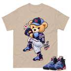 Play Hard Shirt To Match Air Jordan 6 x Awake NY Midnight Navy Unisex Cotton Graphic Tee