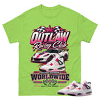 Racing Club Shirt To Match Air Jordan 4 Comic Unisex Cotton Graphic Tee