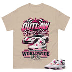 Racing Club Shirt To Match Air Jordan 4 Comic Unisex Cotton Graphic Tee