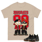 Rugrats 90 Shirt To Match Air Foamposite Pro Black Camo Unisex Cotton Graphic Tee