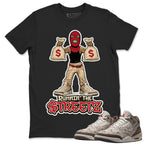 Runnin On The Street Shirt To Match Air Jordan 3 Retro Laser Palomino Unisex Cotton Graphic Tee