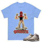 Runnin On The Street Shirt To Match Air Jordan 3 Retro Laser Palomino Unisex Cotton Graphic Tee