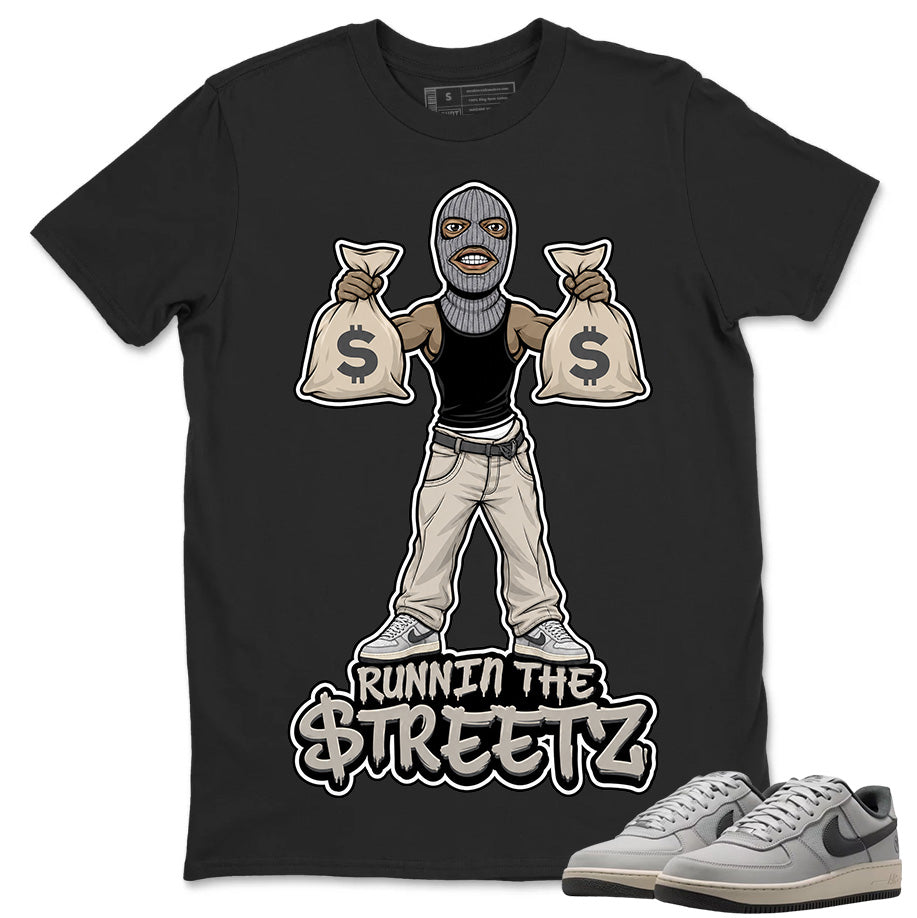 Runnin The Street Shirt To Match SB Air Force 1 x Yuto Unisex Cotton Graphic Tee