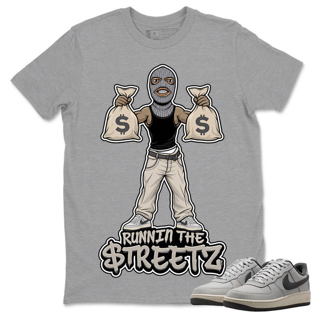 Runnin The Street Shirt To Match SB Air Force 1 x Yuto Unisex Cotton Graphic Tee Hover Image