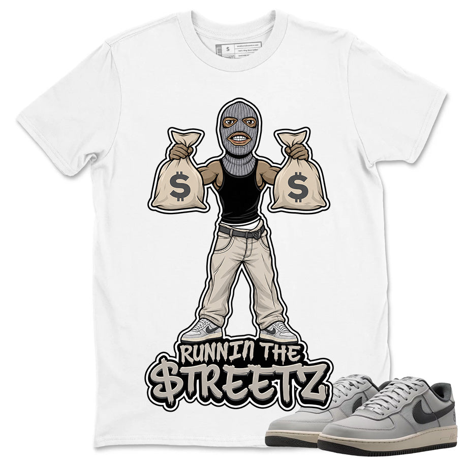 Runnin The Street Shirt To Match SB Air Force 1 x Yuto Unisex Cotton Graphic Tee
