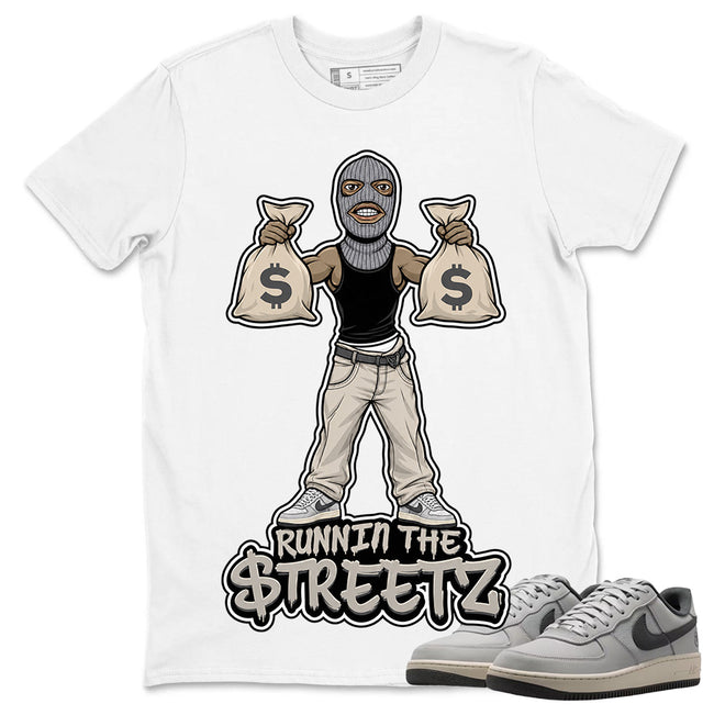 Runnin The Street Shirt To Match SB Air Force 1 x Yuto Unisex Cotton Graphic Tee Main Image