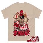 Runnin The Street Shirt To Match Women's Air Jordan 1 Nails and Grails Unisex Cotton Graphic Tee