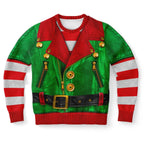 Santa's Little Biker Help Christmas Sweatshirt A Christmas Sweater Gifts For Men - Zillykick
