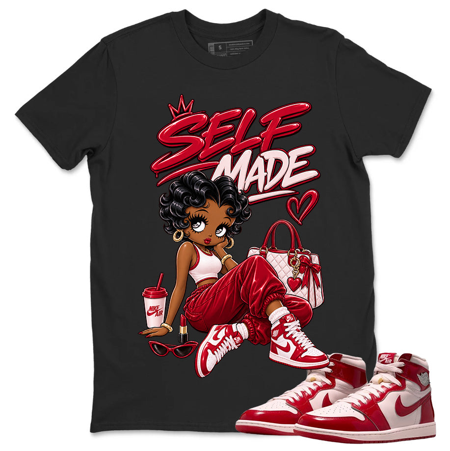 Self Made Shirt To Match Women's Air Jordan 1 Nails and Grails Unisex Cotton Graphic Tee
