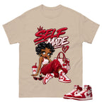 Self Made Shirt To Match Women's Air Jordan 1 Nails and Grails Unisex Cotton Graphic Tee