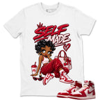 Self Made Shirt To Match Women's Air Jordan 1 Nails and Grails Unisex Cotton Graphic Tee