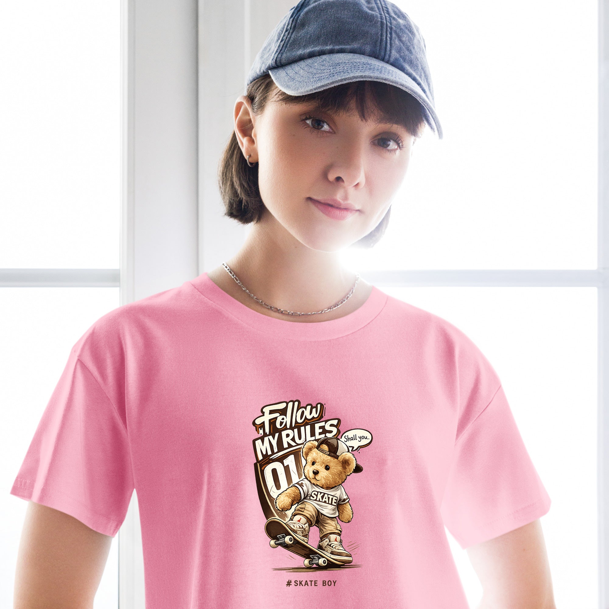 Skate Boy Crop Top to Match Air Jordan3 Laser Women's Crop ZillyKick