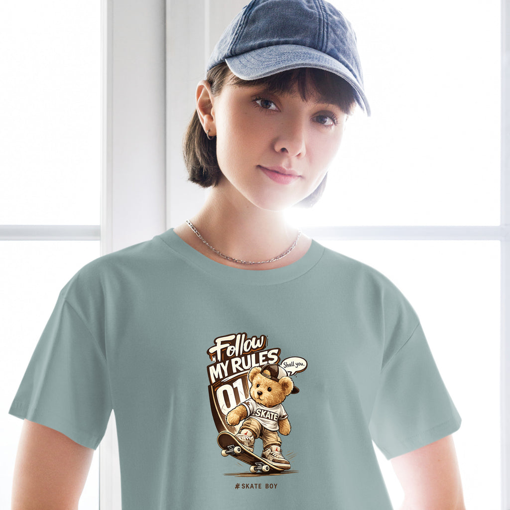 Skate Boy Crop Top to Match Air Jordan3 Laser Women's Crop ZillyKick