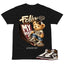 Skate Boy Shirt To Match Air Jordan 1 Love Letter Unisex Cotton Graphic Tee
