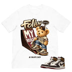 Skate Boy Shirt To Match Air Jordan 1 Love Letter Unisex Cotton Graphic Tee