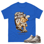 Skate Boy Shirt To Match Air Jordan 3 Retro Laser Palomino Unisex Cotton Graphic Tee