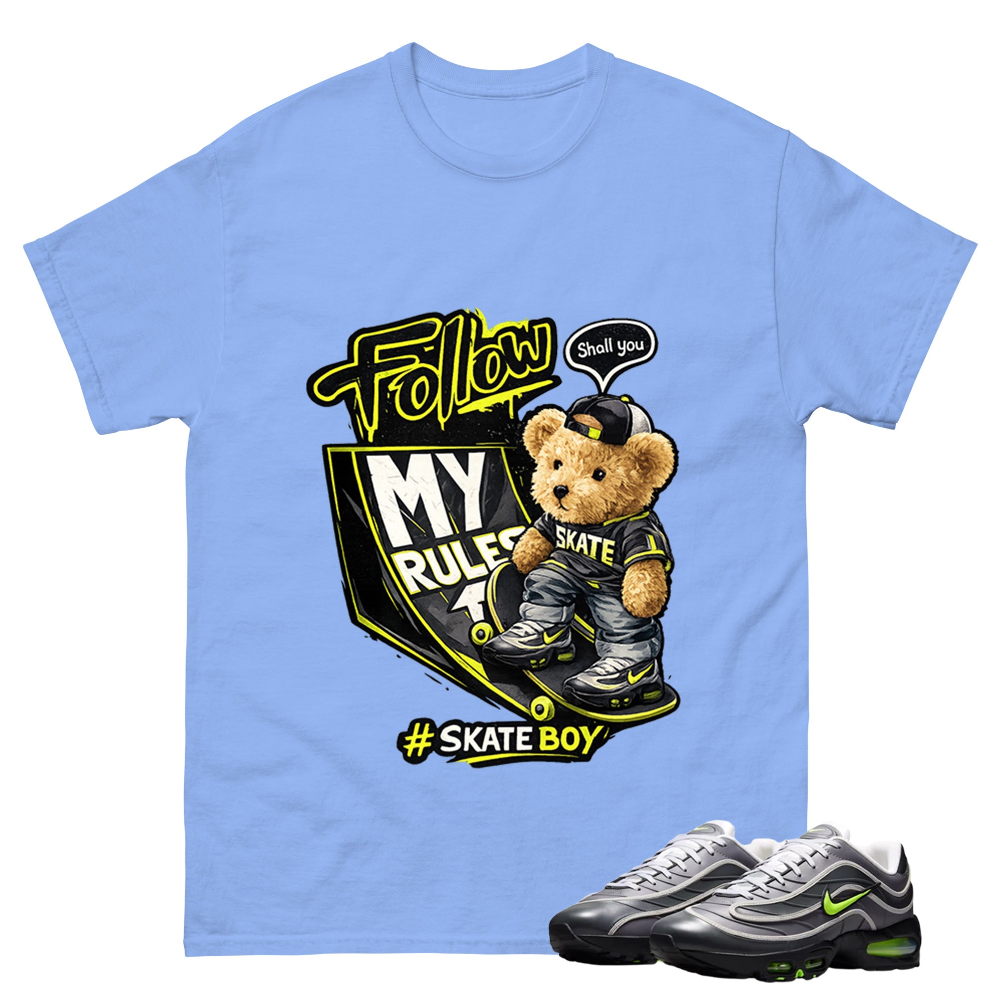 Skate Boy Shirt To Match Air Max Joga Bonito Unisex Cotton Graphic Tee
