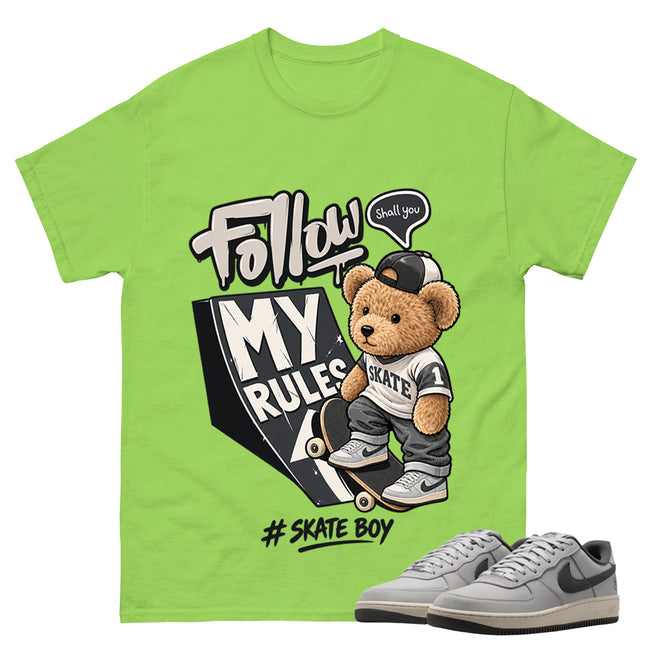 Skate Boy Shirt To Match SB Air Force 1 x Yuto Unisex Cotton Graphic Tee Main Image