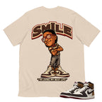 Smile Shirt To Match Air Jordan 1 Love Letter Unisex Cotton Graphic Tee