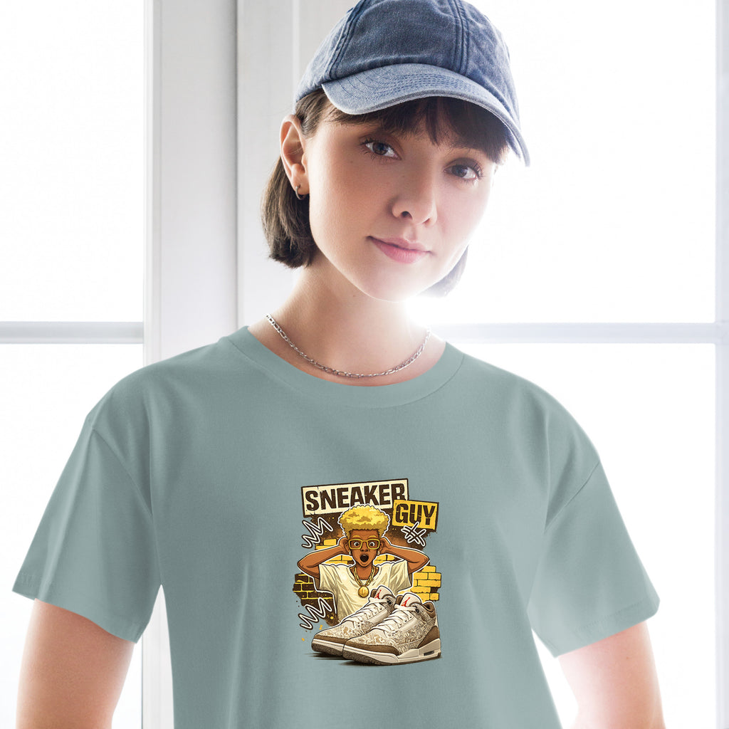 Sneaker Guy Crop Top to Match Air Jordan3 Laser Women's Crop ZillyKick
