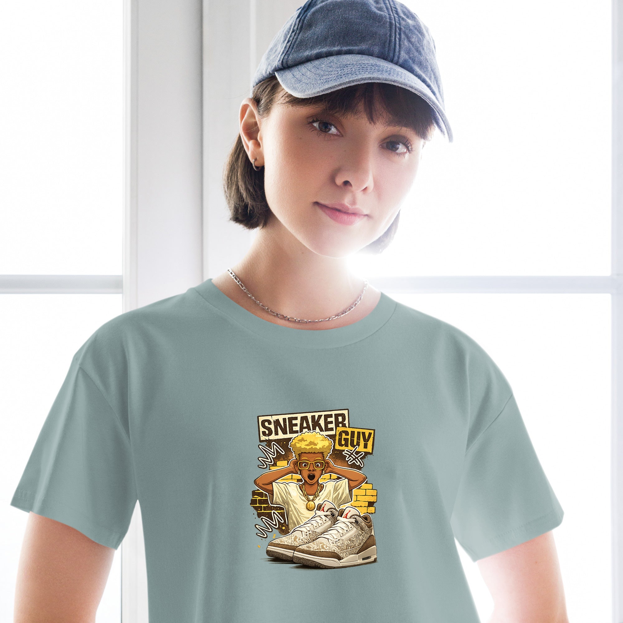 Sneaker Guy Crop Top to Match Air Jordan3 Laser Women's Crop ZillyKick