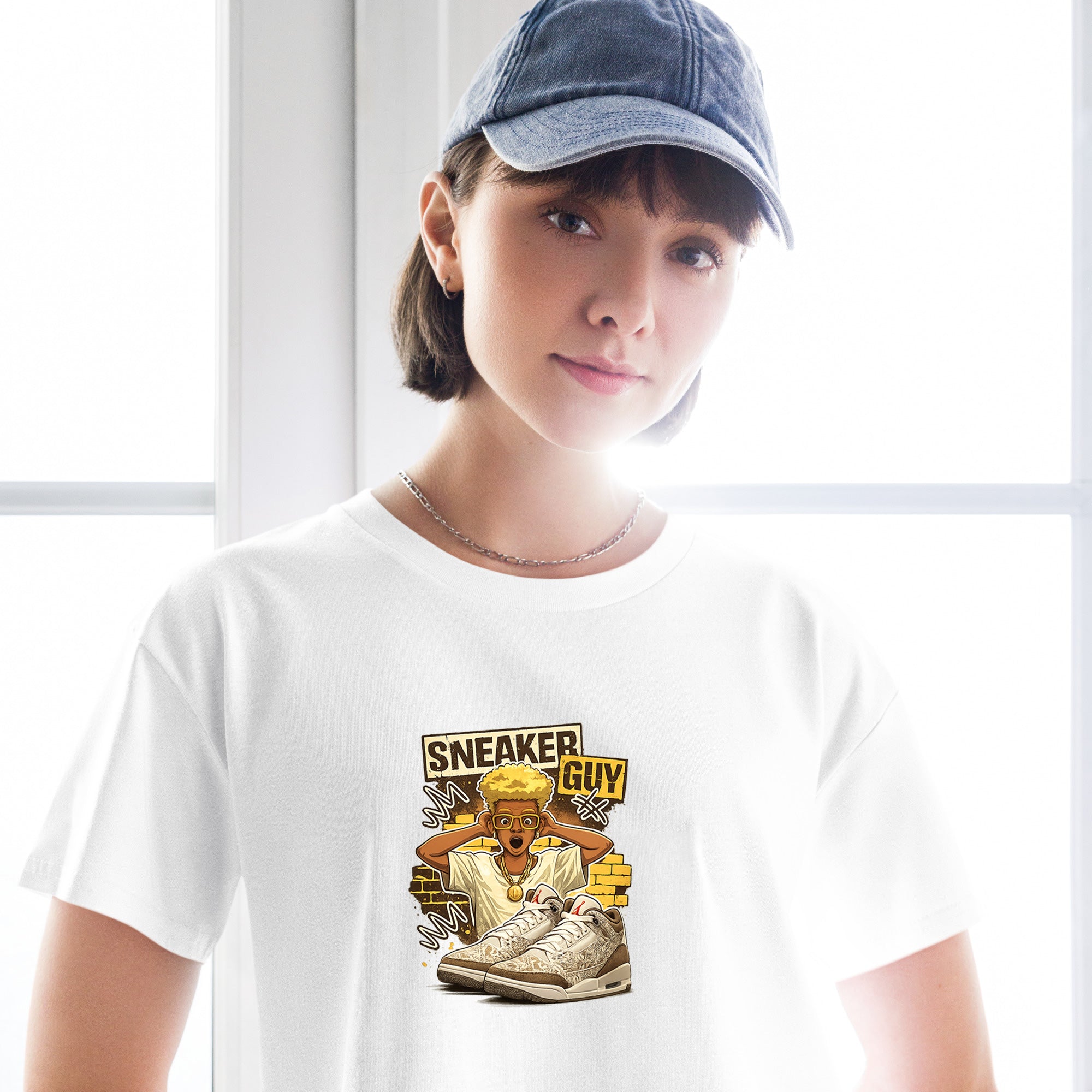 Sneaker Guy Crop Top to Match Air Jordan3 Laser Women's Crop ZillyKick