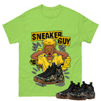 Sneaker Guy Shirt To Match Air Foamposite Pro Black Camo Unisex Cotton Graphic Tee
