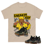 Sneaker Guy Shirt To Match Air Foamposite Pro Black Camo Unisex Cotton Graphic Tee