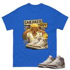 Sneaker Guy Shirt To Match Air Jordan 3 Retro Laser Palomino Unisex Cotton Graphic Tee
