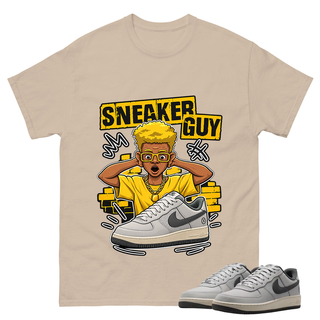 Sneaker Guy Shirt To Match SB Air Force 1 x Yuto Unisex Cotton Graphic Tee