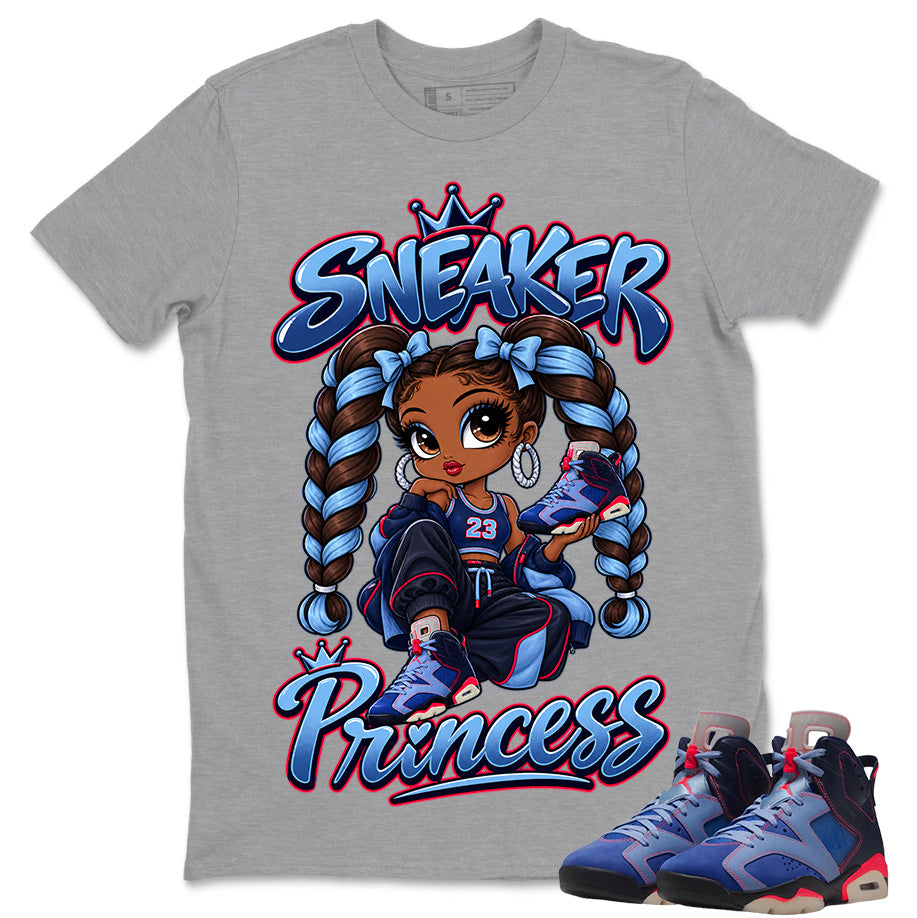 Sneaker Princess Shirt To Match Air Jordan 6 x Awake NY Midnight Navy Unisex Cotton Graphic Tee