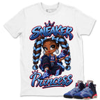 Sneaker Princess Shirt To Match Air Jordan 6 x Awake NY Midnight Navy Unisex Cotton Graphic Tee
