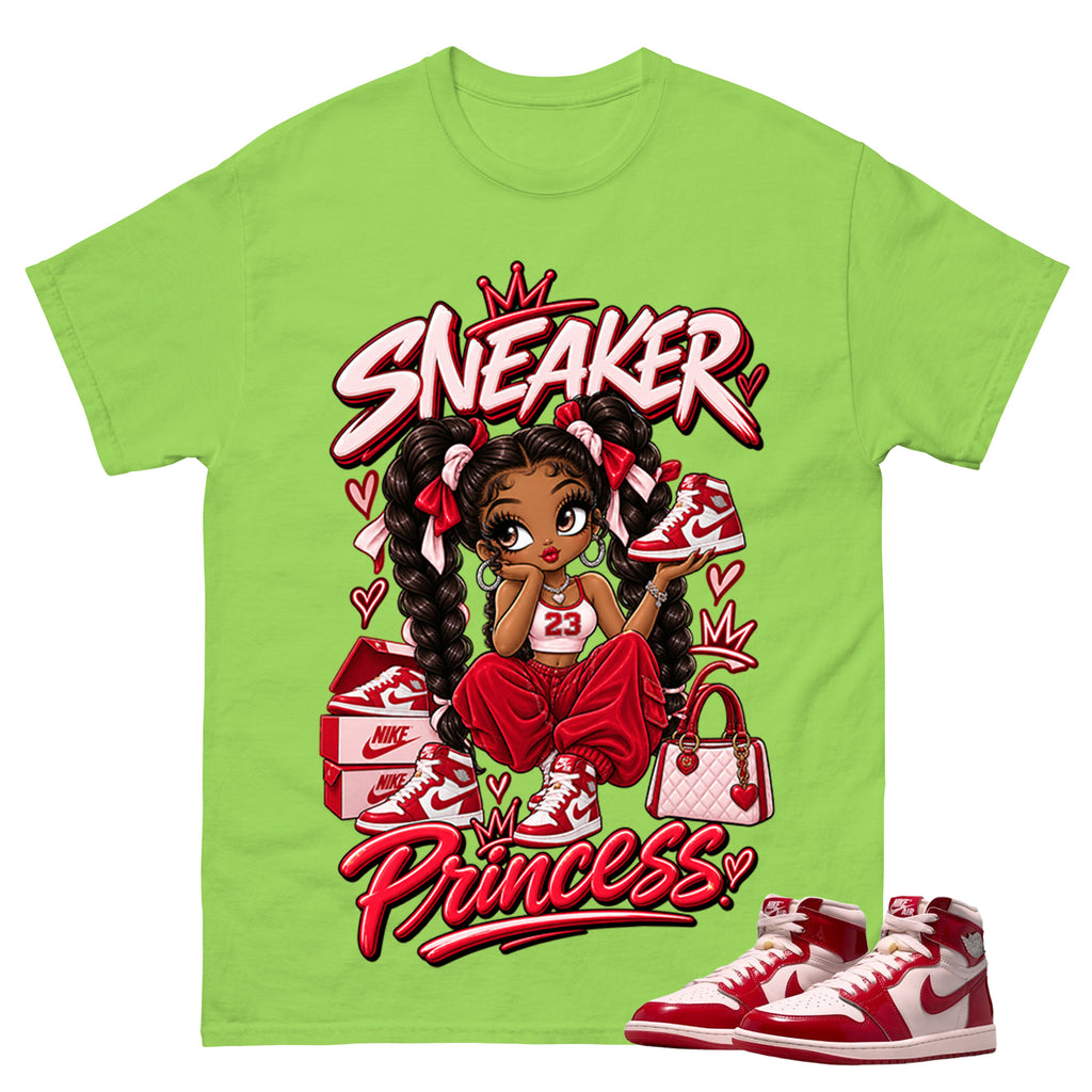 Sneaker Princess Shirt To Match Women's Air Jordan 1 Nails and Grails Unisex Cotton Graphic Tee