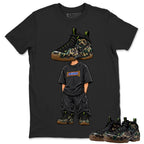Sneakerhead Shirt To Match Air Foamposite Pro Black Camo Unisex Cotton Graphic Tee