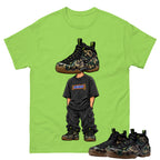 Sneakerhead Shirt To Match Air Foamposite Pro Black Camo Unisex Cotton Graphic Tee