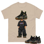 Sneakerhead Shirt To Match Air Foamposite Pro Black Camo Unisex Cotton Graphic Tee