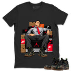Sole Boss Shirt To Match Air Foamposite Pro Black Camo Unisex Cotton Graphic Tee